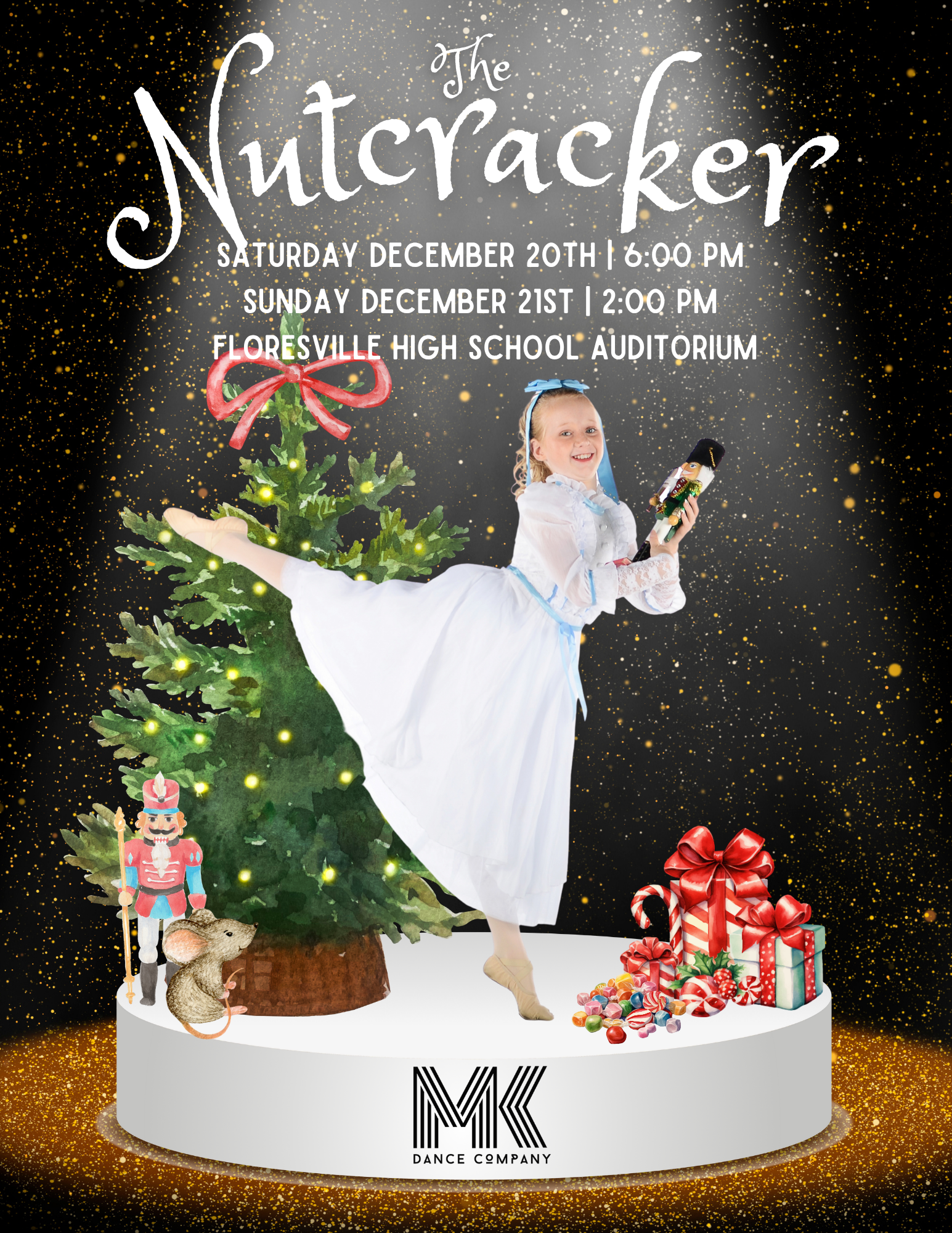 nutcracker, children's ballet, dance studio lavernia, lavernia dance studio, MK dance academy