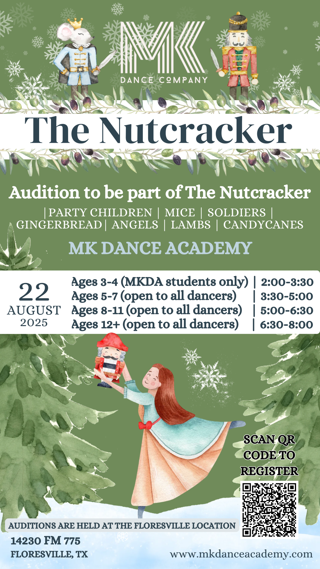 MK Summer Dance Camp, local dance camps, Floresville, Lavernia TX